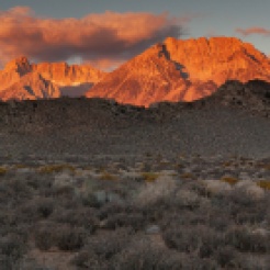 Sunrise on the Sierra Nevada